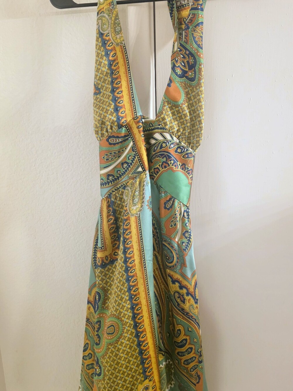 Y2k silk dress by BeBe